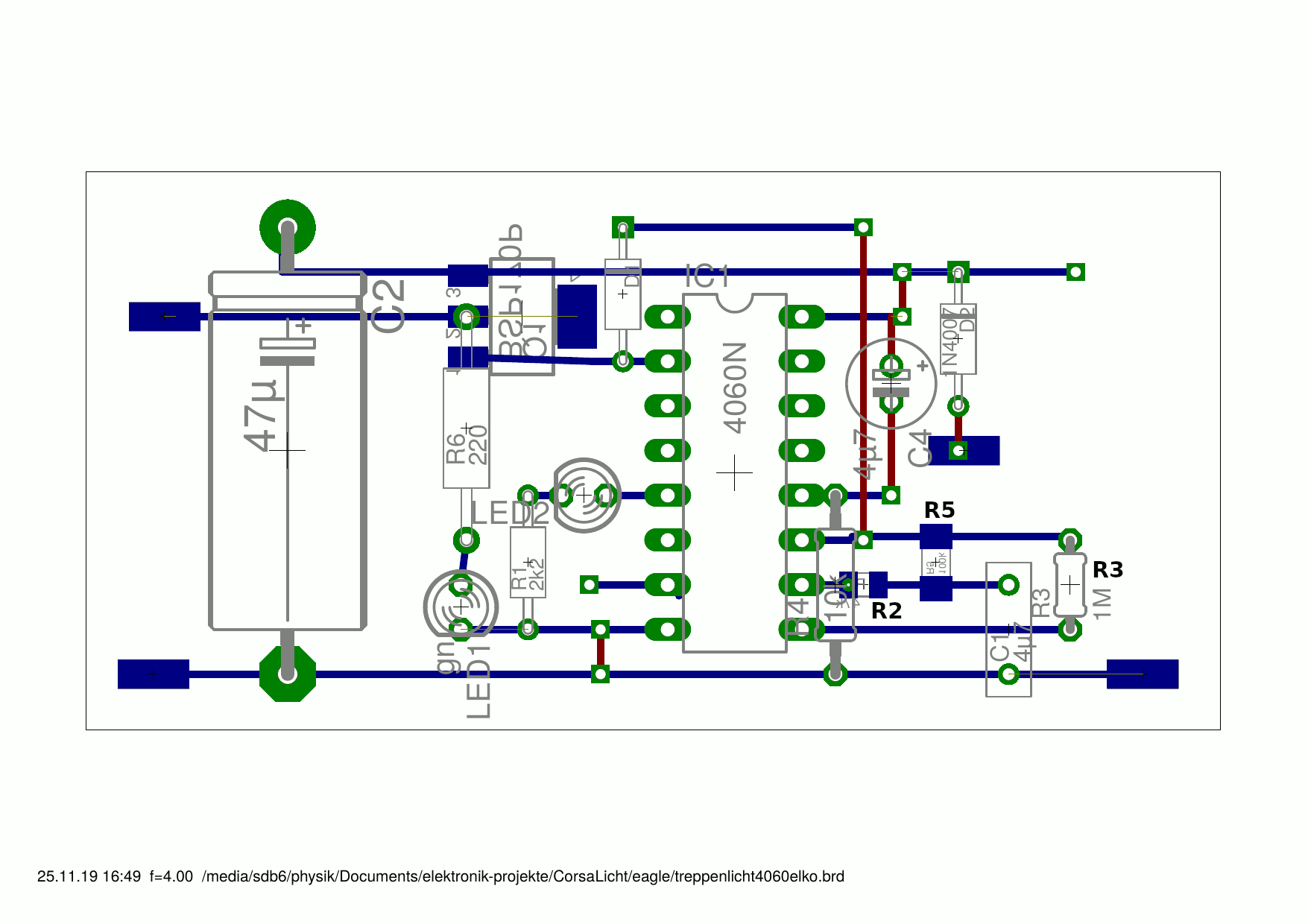 Board-Layout dazu